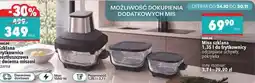 Biedronka Szklana frytkownica beztłuszczowa z dwiema misami Huslog oferta