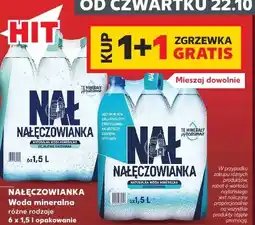 Kaufland Nałęczowianka Woda mineralna różne rodzaje oferta