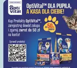 Biedronka Karmy dla zwierząt OptiVital oferta