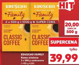 Kaufland Eduscho Family Kawa mielona oferta