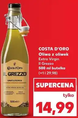 Kaufland Costa d'Oro Oliwa z oliwek Extra Virgin Il Grezzo oferta