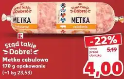 Kaufland Stąd takie Dobre! Metka cebulowa oferta