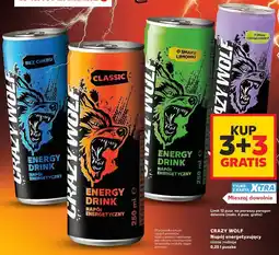 Kaufland Crazy Wolf Napój energetyzujący oferta