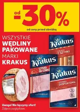 Kaufland Wszystkie wędliny pakowane marki Krakus oferta