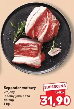 Kaufland Szponder wołowy krojony oferta