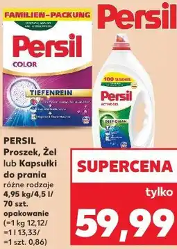 Kaufland Persil Proszek, Żel lub Kapsułki do prania różne rodzaje oferta
