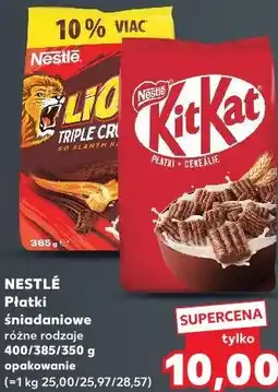 Kaufland NESTLÉ Płatki śniadaniowe różne rodzaje 400/385/350 g oferta