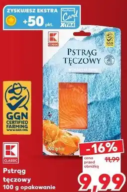 Kaufland Pstrąg tęczowy wędzony na zimno oferta