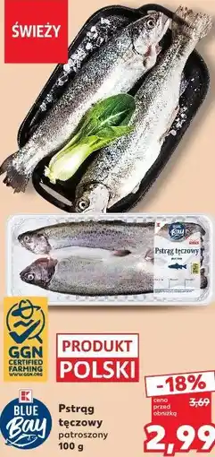 Kaufland BLUE BAY Pstrąg tęczowy patroszony oferta