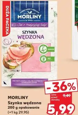 Kaufland Szynka wędzona Morliny oferta