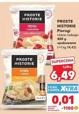 Kaufland Proste Historie Pierogi różne rodzaje oferta