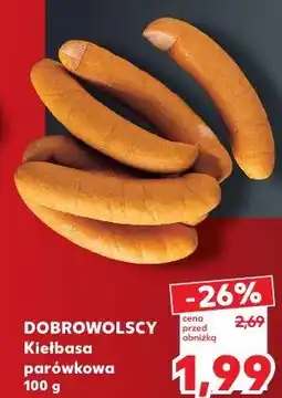 Kaufland Dobrowolscy Kiełbasa parówkowa oferta