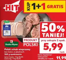 Kaufland Stoisko Mięsne Polski schab wieprzowy bez kości, w plastrach oferta