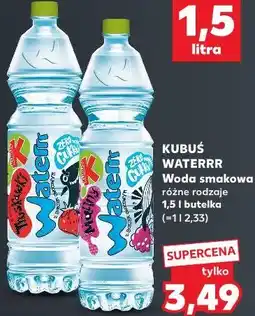 Kaufland Kubuś Waterrr Woda smakowa różne rodzaje oferta