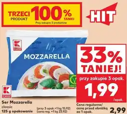 Kaufland K-Classic Ser Mozzarella classic oferta
