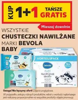 Kaufland Wszystkie chusteczki nawilżane marki Bevola Baby oferta