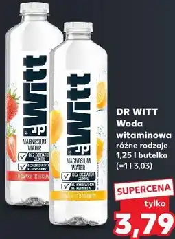 Kaufland Dr Witt Woda witaminowa różne rodzaje oferta
