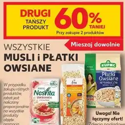 Kaufland Wszystkie musli i płatki owsiane oferta