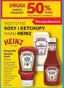 Kaufland Wszystkie sosy i ketchupy marki Heinz oferta