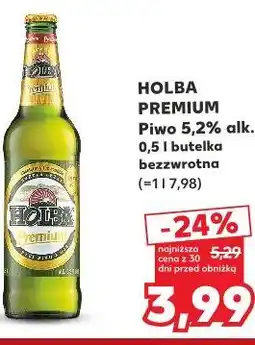 Kaufland HOLBA PREMIUM Piwo 5,2% alk oferta