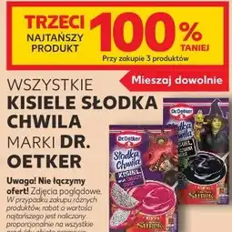 Kaufland Wszystkie kisiele Słodka Chwila marki Dr. Oetker oferta