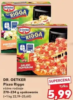 Kaufland Dr. Oetker Pizza Rigga różne rodzaje oferta