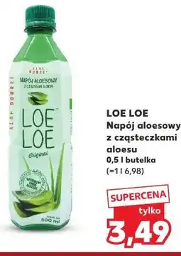 Kaufland LOE LOE Napój aloesowy z cząsteczkami aloesu oferta