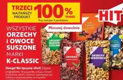 Kaufland Wszystkie orzechy i owoce suszone marki K-Classic oferta