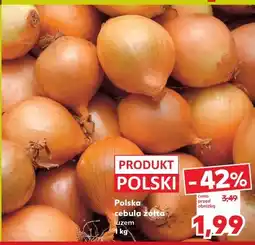 Kaufland Polska cebula żółta oferta