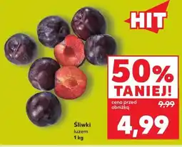 Kaufland Śliwki luzem oferta