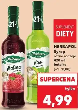 Kaufland Herbapol Syrop różne rodzaje oferta