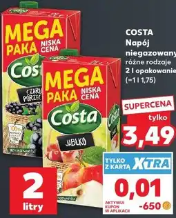 Kaufland Costa Napój niegazowany różne rodzaje oferta