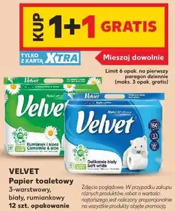 Kaufland Velvet Papier toaletowy 3-warstwowy oferta