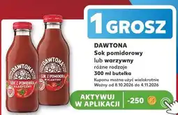 Kaufland Dawtona Sok pomidorowy lub warzywny różne rodzaje oferta