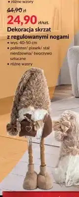 Agata Meble Dekoracja skrzat z regulowanymi nogami wys. 40-50 cm oferta