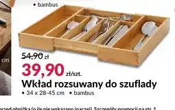 Agata Meble Wkład rozsuwany do szuflady oferta