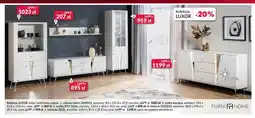 Agata Meble Witryna niska 2W2D1S Luxor Furni Home oferta