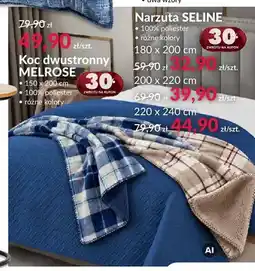 Agata Meble Narzuta Seline 180x200 cm oferta