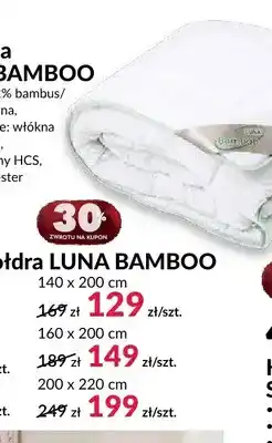 Agata Meble Kołdra Luna Bamboo 140x200 cm oferta