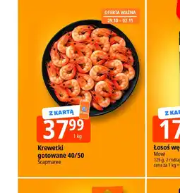 E.Leclerc Krewetki gotowane 40/50 Scapmaree oferta