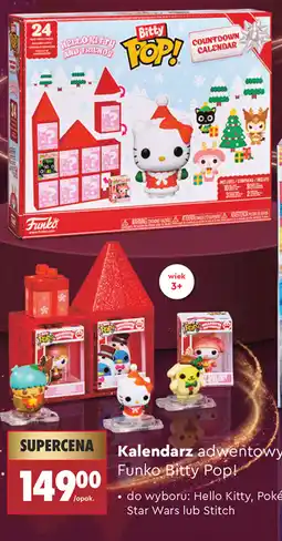 Biedronka Kalendarz adwentowy Funko Bitty Pop! oferta