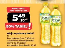 Netto Olej rzepakowy Polski oferta