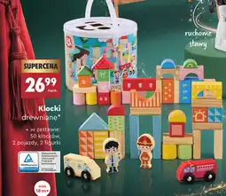 Biedronka Klocki drewniane oferta