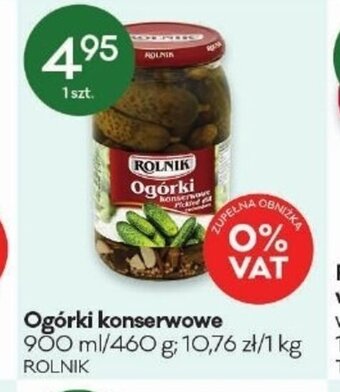 Groszek Ogórki konserwowe 900ml oferta