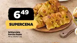 Netto Schiacciatà Farcita Pesto oferta