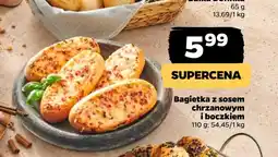 Netto Bagietka z sosem chrzanowym i boczkiem oferta