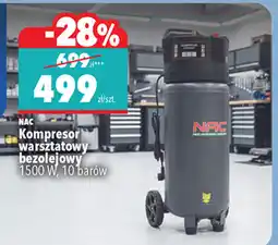 Biedronka Kompresor warsztatowy bezolejowy NAC oferta