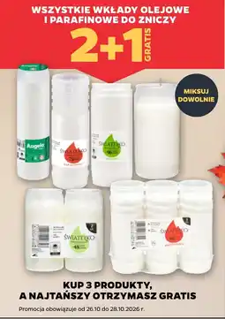 Netto Wkłady olejowe i parafinowe do zniczy oferta