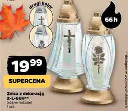 Netto Znicz z dekoracją oferta
