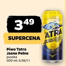 Netto Piwo Tatra Jasne Pełne oferta